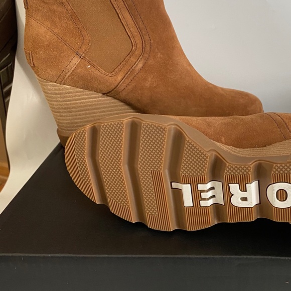 Sorel🌼NEW🌼Joan Uptown Chelsea Velvet tan - Picture 10 of 10